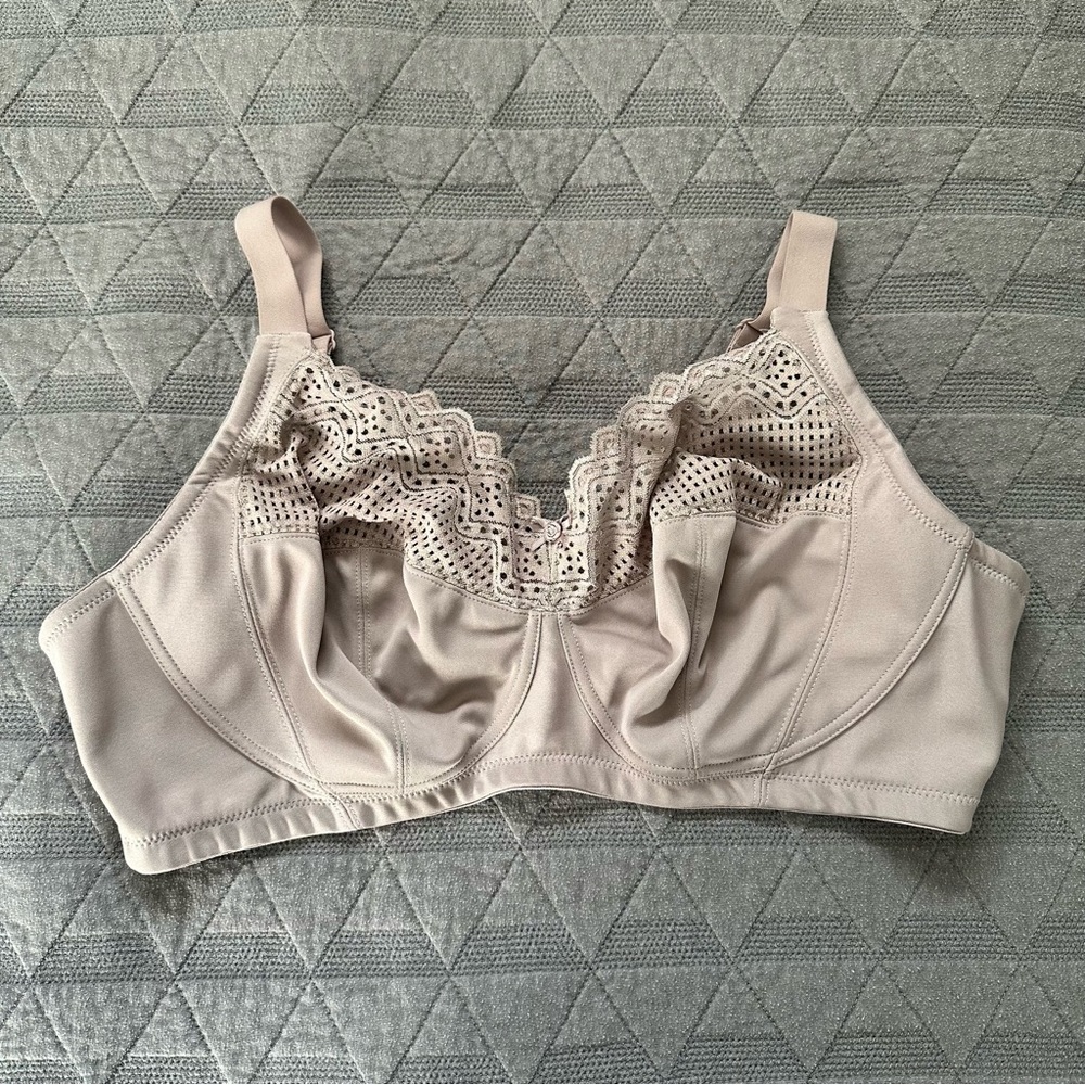 Glamorise Bra with Beautiful Lace Design